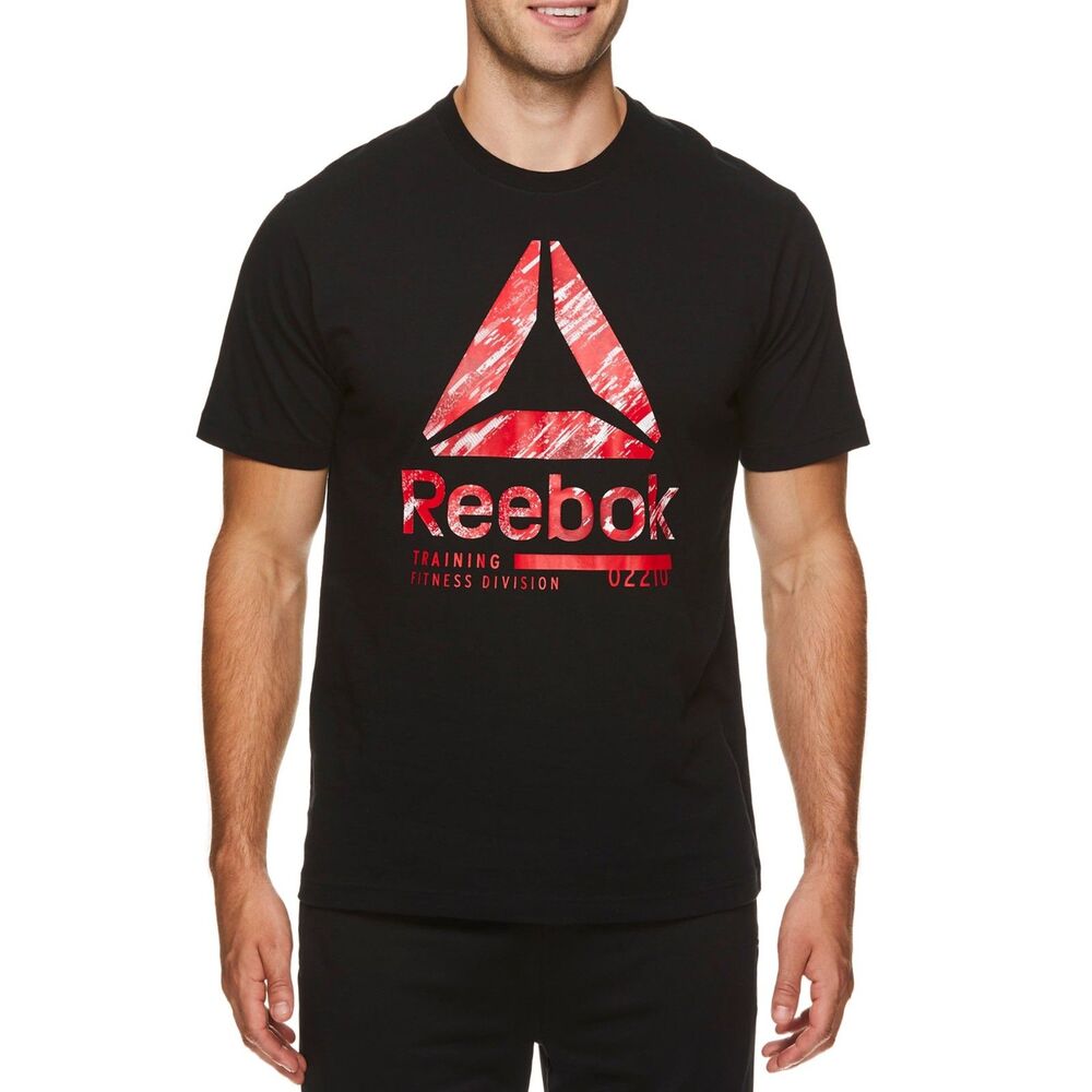 Reebok Long Sleeve Crew Neck Tee Black XL